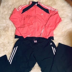 Adidas jump suit set